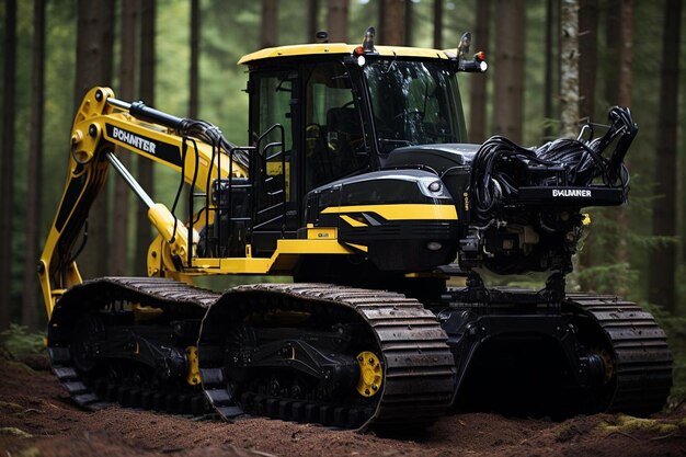 Opération professionnelle de Feller Buncher La meilleure image de Feller buncher