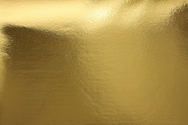 or texture arrière plan feuille froissé or