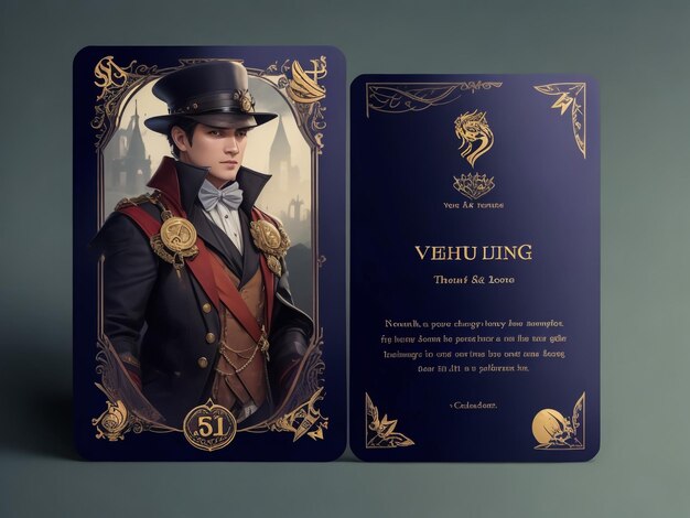 Photo oracle lenormand cartes sur la table concept ésotérique de divination et de prédictions europe roms