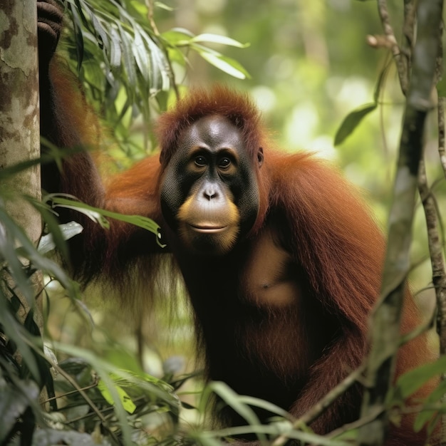 Un orang-outan dans la jungle est nommé orang-outan.