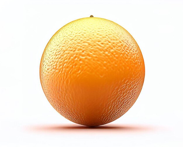 Photo une orange avec beaucoup de texture dessus