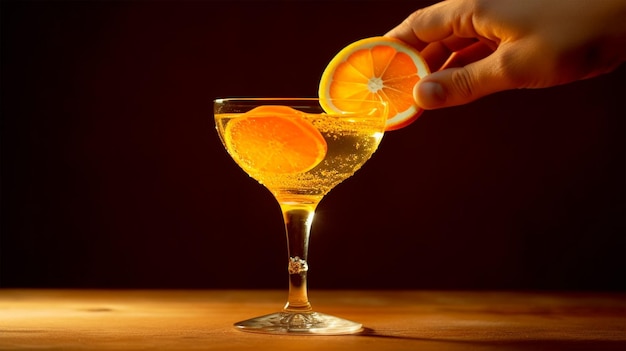 orange cocktail