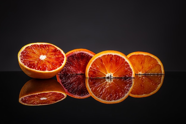 Orange sanguine fraîche