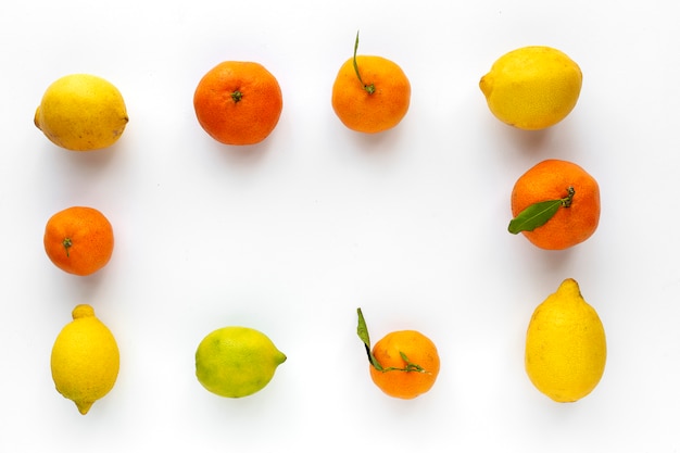 Oranges, mandarines et citrons