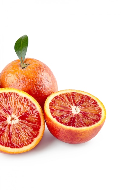 Oranges siciliennes rouges