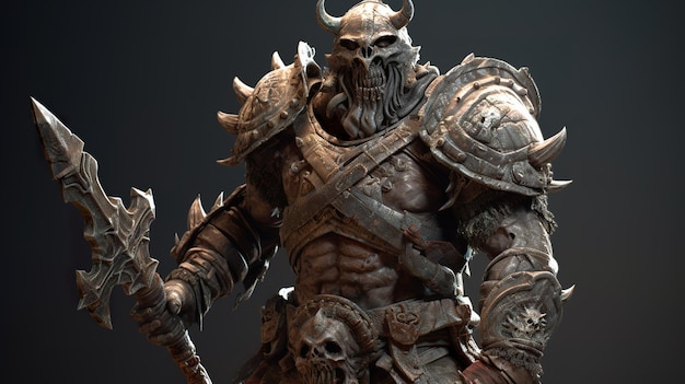 Orc gladiateur ai générer