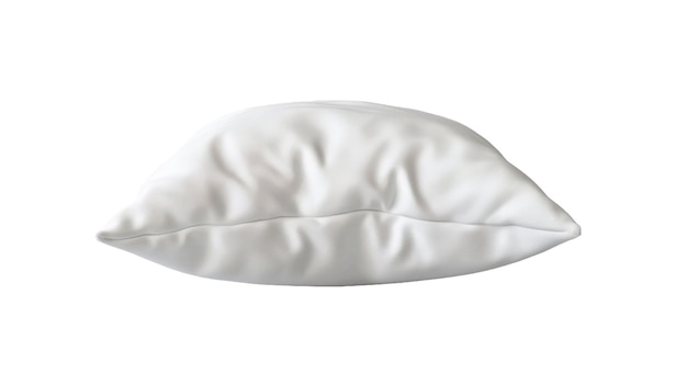 oreiller réaliste sur fond transparent fond blanc