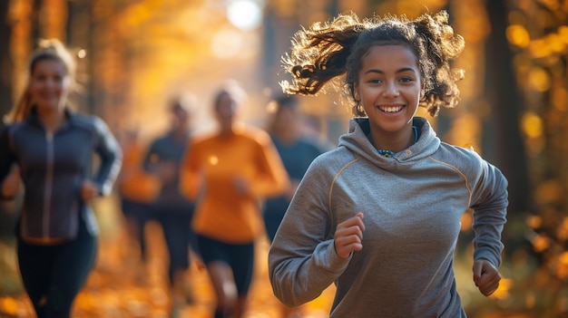 Photo organiser une marche de charité de 5 km pour sensibiliser le public