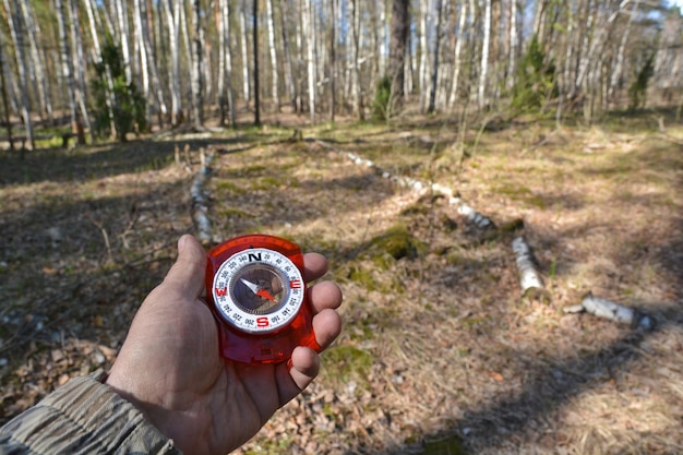 Orientation de la boussole