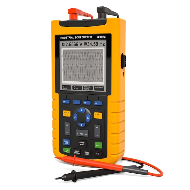 Oscilloscope numérique portable ScopeMeter 20 MHz Fluke FLUKE-123B