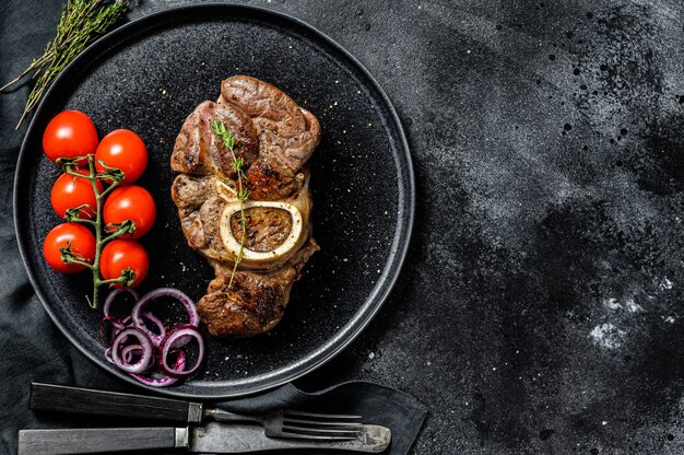 Osso Buco cuit aux tomates et oignons