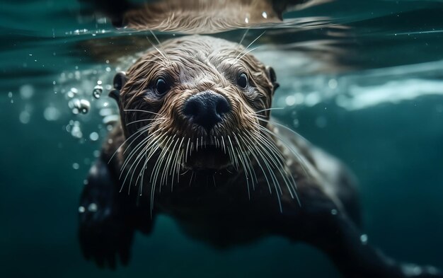 Otter IA générative sous-marine