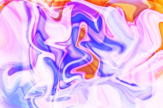 où la couleur rencontre la créativité illustration graphique de fond de motif de marbre tourbillon liquide couleur de ton pastel vif motif de tourbillon de polygone moderne fond abstrait