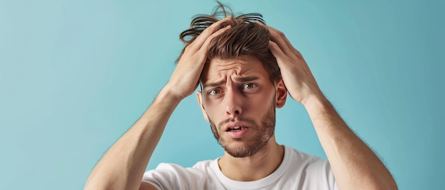 Oublier le passé La lutte d'un jeune homme stressé pour se souvenir