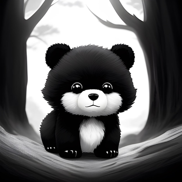 Un ours chibi