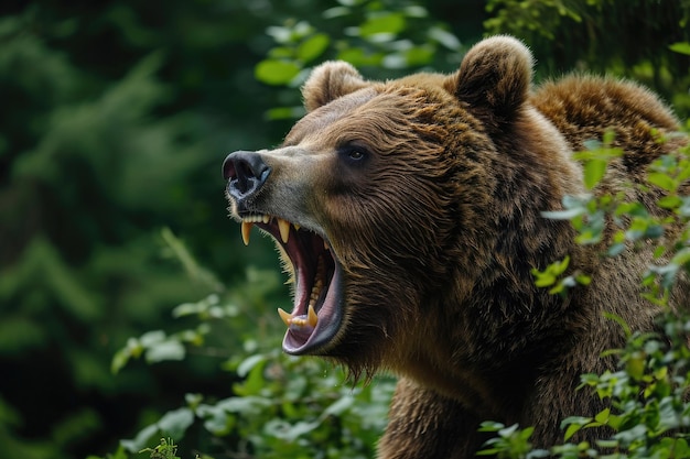 L'ours en colère