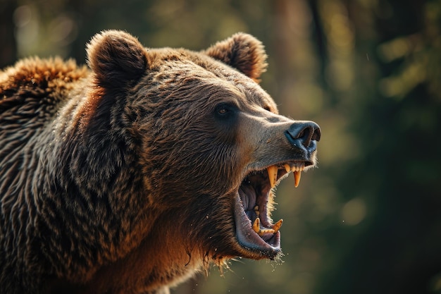 L'ours en colère