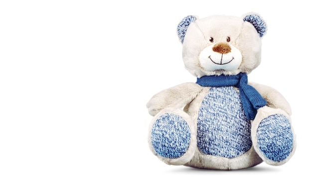 Ours en peluche mignon sur fond