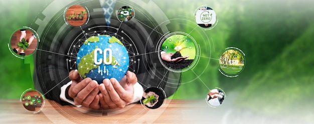 Outil de gestion ESG des entreprises vertes pour sauver l'avenir mondial de l'ACV pour un jour meilleur