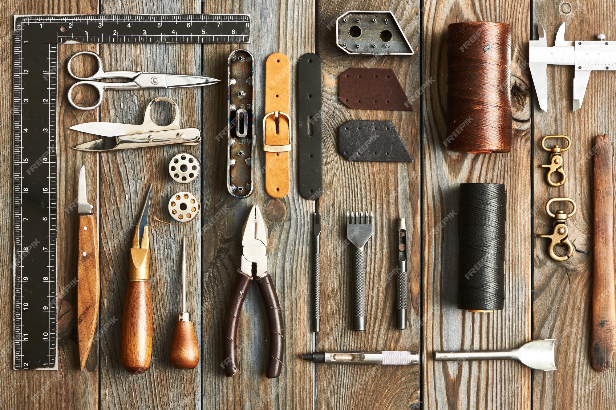 Outils D'artisanat En Cuir