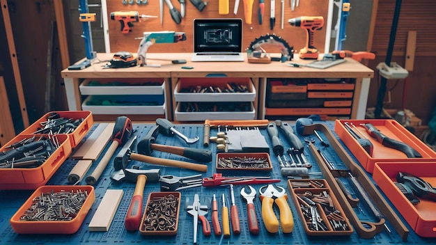 Photo outils de bricolage