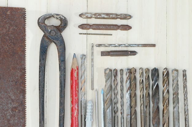 Outils de charpentier