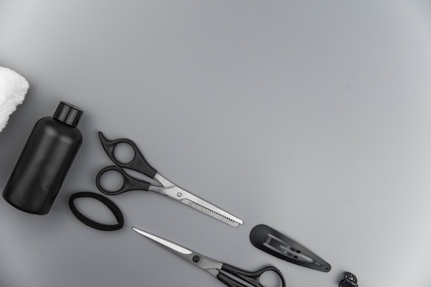 Outils de coiffeur professionnel