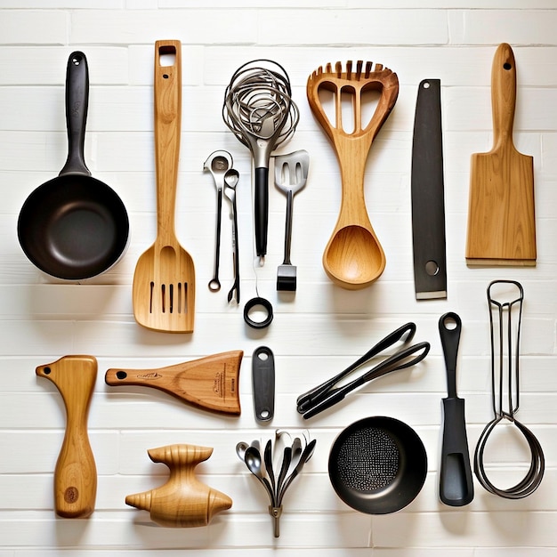 Photo outils de cuisine