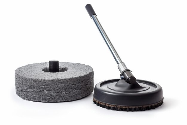 Photo outils de curling essentiels aux sports d'hiver