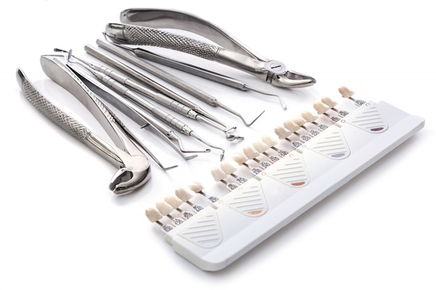 Outils dentaires et échantillons de dents