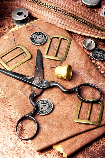 Outils pour l&#39;artisanat du cuir