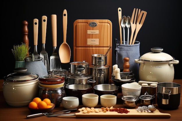 Outils et ustensiles de cuisine Publicité professionnelle Photographie alimentaire