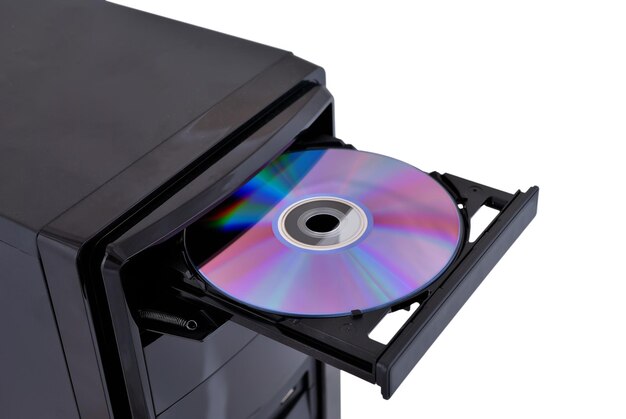 Ouvrir le dvd rom