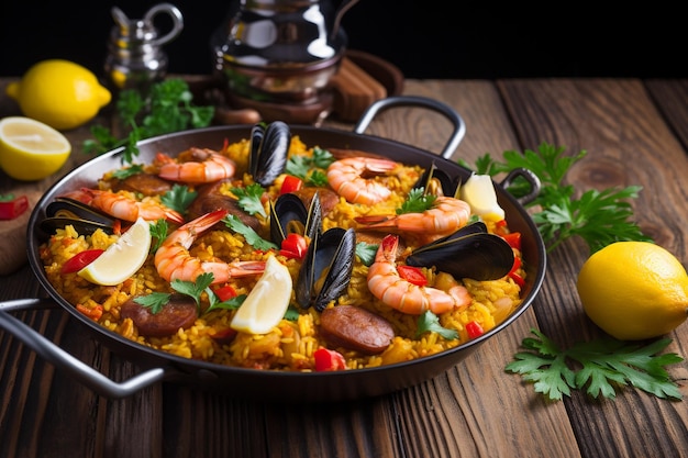 La paella, un plat espagnol