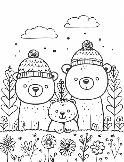 Page à colorier pour enfants