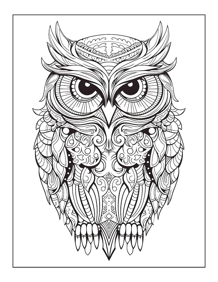 Photo des pages à colorier sur les animaux