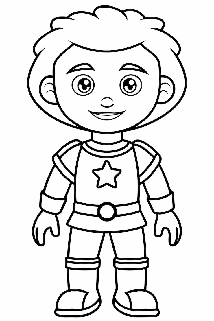 Photo des pages à colorier sur le thème de l'espace pour les enfants