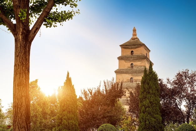 La pagode Dayan est un bâtiment historique de Xi'an.