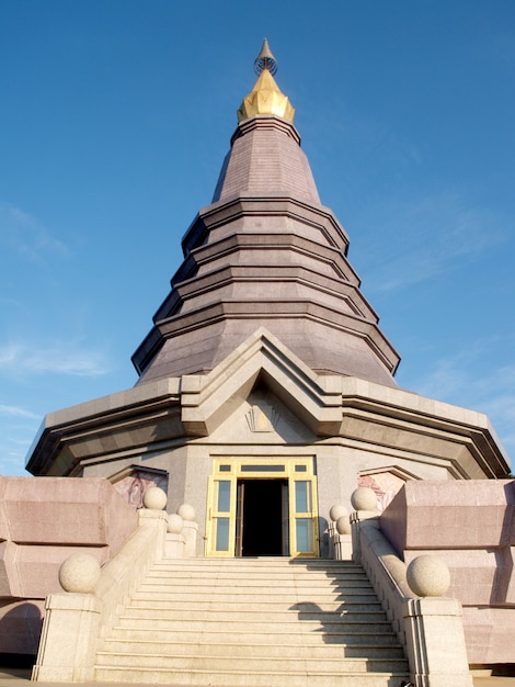 Photo pagode doi inthanon, chiang mai thaïlande