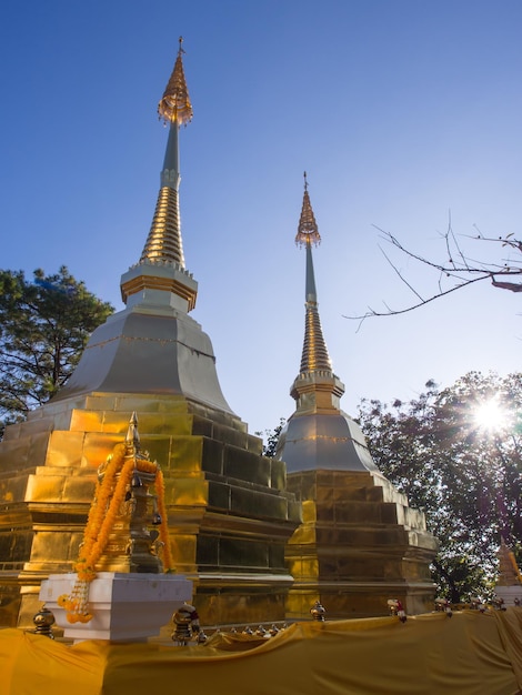 Pagode du Wat Phra That Doi Tung