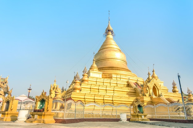 Photo pagode sandamuni mandalay birmanie myanmar