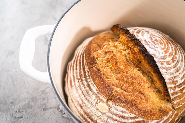 Pain au levain de blé