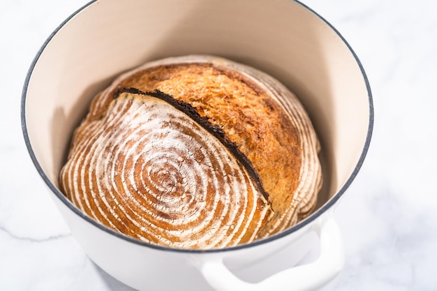 Pain au levain de blé