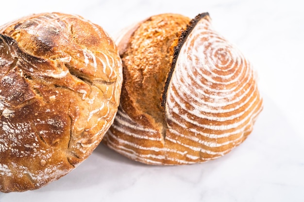 Pain au levain de blé