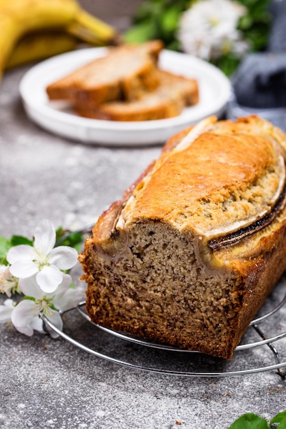 Pain aux bananes ou miche