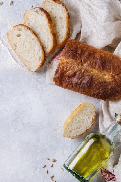 Pain de blé blanc fait maison