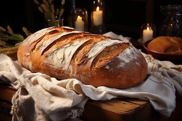 le pain et le blé