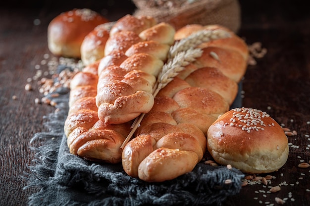 Un pain délicieux fait de levain