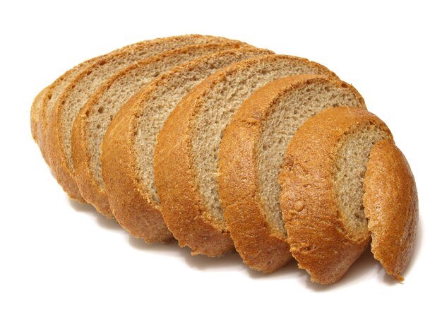 Pain sur fond blanc