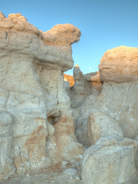 Paint Mines Interpretive Park près de la ville de Calhan, Colorado.